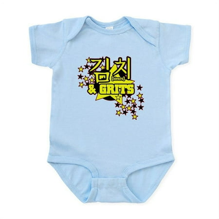 

CafePress - Kimchi & Grits Infant Bodysuit - Baby Light Bodysuit