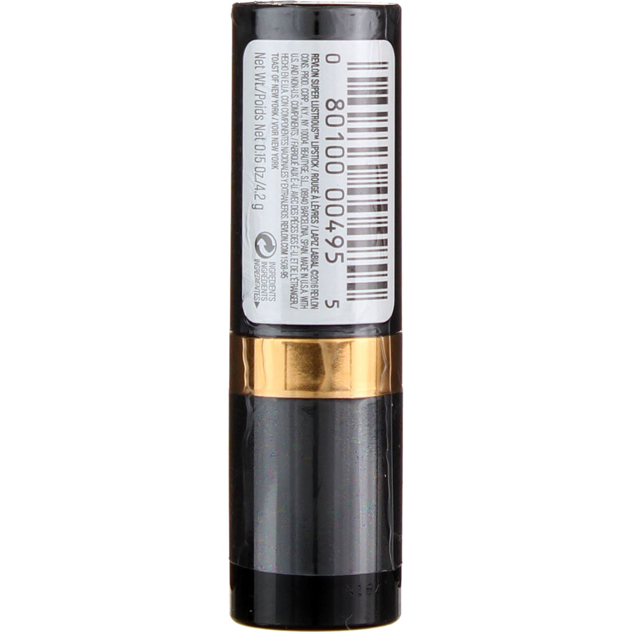 Revlon Super Lustrous Lipstick, Toast Of New York [325] 0.15 oz (Pack of 2)