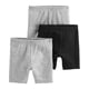 thumbnail image 1 of Pantalones cortos para bicicleta Simple Joys de Carter's Girls, color gris y negro, talla 4, 1 of 1