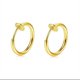 thumbnail image 5 of 8 Uds. Anillo de nariz falso, pendiente de labio, aro de acero inoxidable, Clip, joyería para Piercing corporal no perforada, 5 of 5