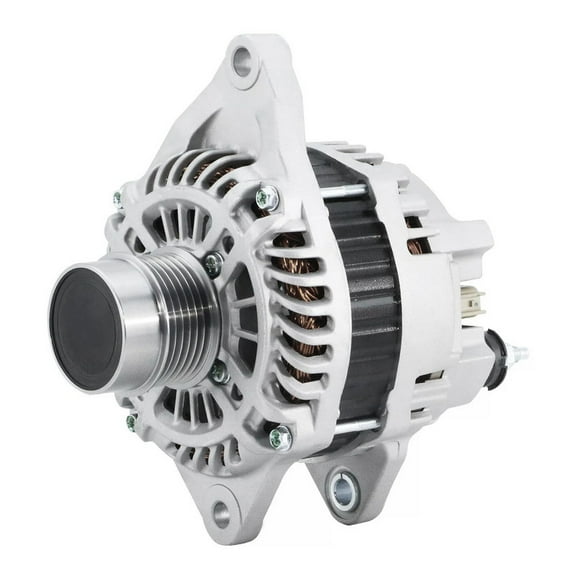 Detroit Axle - Alternator for Dodge Avenger Caliber Chrysler 200 Sebring Jeep Compass Patriot [115A/14V, CW Rotation], Alternator with 6 Groove Clutch Pulley Replacement