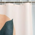thumbnail image 6 of FNNMNNR Modern Abstract Stall Fabric Shower Curtain 60-Inch Aesthetic Cute Bathroom Shower Curtains Set Contemporary Art Minimalist Line Shapes Decorative Small Bath Curtain, 6 of 6