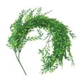 thumbnail image 2 of Simulation Willows Leaf Rattan Plants Plastic Leaf Fake Flower Indoor Living Room Wall Hanging Ceiling Dangling Green Decorative Weeping Willows, 2 of 6