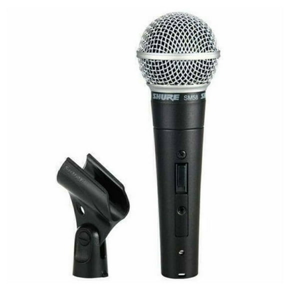 SNNROO For Shure SM58 Dynamic Vocal Microphone-Wired Microphone with Switch With Cable