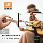 KOOTION 128GB Micro SD Card 2 Pack TF Card with Adapter High Speed MicroSD U3 Full HD 4K Memory Card for Phone Table Monitor Camera