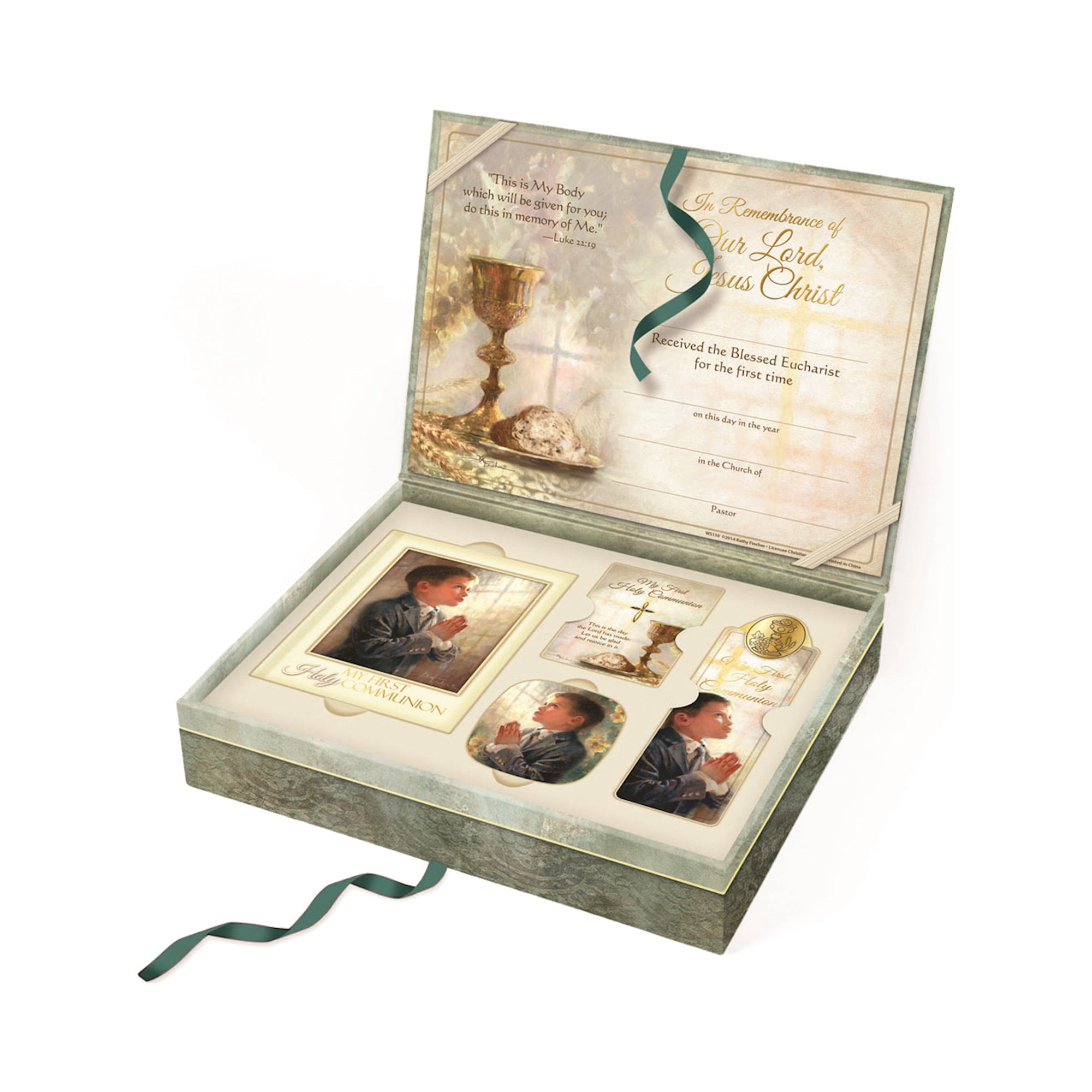 Boys Deluxe First Communion Gift Set
