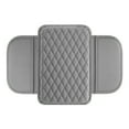 thumbnail image 1 of Upgraded Car Center Console Cover Microfiber Leather Car Armrest Cover Cushion with 2 Storage Bags Universal Car Armrest Storage Box Car Interior Accessories for Most Vehicles, 1 of 2