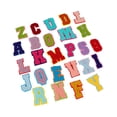thumbnail image 2 of 26 parches de letras para coser, parches del alfabeto , suministros para manualidades, decoración, costura, proyectos de bricolaje, apliques de, 2 of 8
