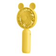 thumbnail image 3 of DOLITY Mini Ventilateur de Bureau Personnel avec Base pour Voyage Extérieur Multifonctionnel Réglable 3 Vitesses Petit Ventilateur Personnel Ventilateur de Table Jaune avec Oreilles de Chat, 3 of 9
