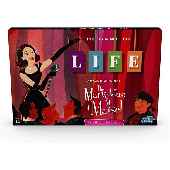 Hasbro Gaming The Game of Life: The Marvelous Mrs. Maisel Edition Board Game