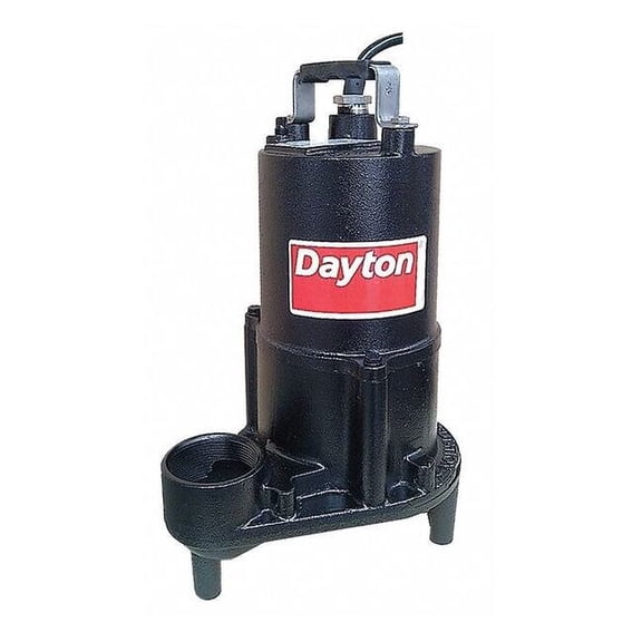 Dayton Pump Effluent, 1/2hp 4HU70