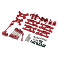 thumbnail image 1 of Kits de actualización de orugas , piezas de repuesto de modificación de oscinte, reempzo 14 para Wltoy Hobby modelo 144001, rojo Hugo piezas de actualización de coche rc, 1 of 9