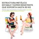 thumbnail image 4 of Silla Plegable Para Playa Hikeo Portátil Estructura Metálica 2 Piezas, 4 of 8