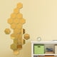 thumbnail image 5 of Espejo Hexagonal Pegatina De Pared 3D Decoración Acrílica Espejo Pegatina De Pared Para Comedor Pasillo Duradero Práctico Decoración Del Hogar 12 Uds Cateissary HA041354-07, 5 of 6