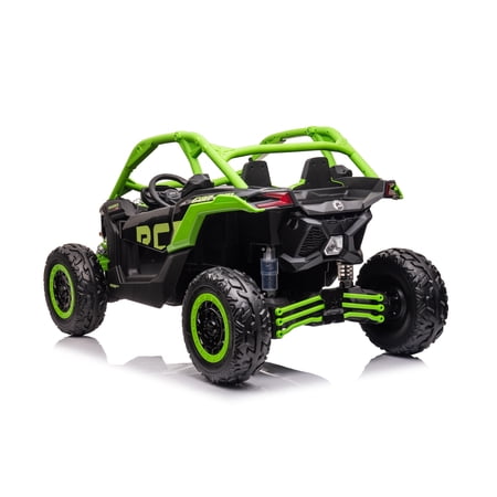 4 Wheel Drive 2 Seater ATV Ride On UTV Quad Electric Buggy Truck W/Magic Cars® Parental Control