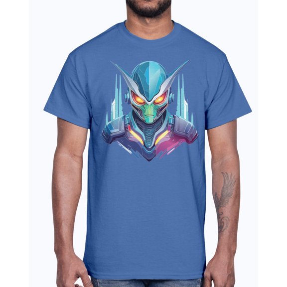 Gildan 2000 Unisex Ultra Cotton Alien Shirt, Tee Shirt with Alien