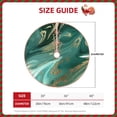 thumbnail image 2 of Rateoe Green And Gold Marble Pattern Christmas Tree Skirt with Ties, Christmas Tree Decorations, Farmhouse Christmas Decor Xmas Holiday Decorations-36", 2 of 6