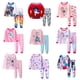 thumbnail image 2 of Cartoon dinosaur print long-sleeved two-piece pajama set for boys, 2 of 5