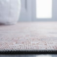 thumbnail image 5 of SAFAVIEH Tucson Thornton Traditional Machine Washable Runner, 2'6" x 8', Grey/Rust, 5 of 9