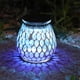 thumbnail image 3 of Farol Solar Afirst Mosaico Colgante Azul Impermeable, 3 of 7