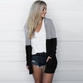 thumbnail image 5 of Vedolay Long Cardigans for Women Winter Knitted Sweaters Shawl Cardigan Coats 2023 Gray,L, 5 of 5