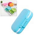 thumbnail image 4 of MasteelfCA 1pc Mini Pill Box Portable Medicine Storage Case Plastic Pills Box Container (Blue), 4 of 8