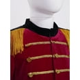 thumbnail image 5 of Disfraz de Cascanueces para Halloween para niños y niñas, conjunto de uniforme de la Guardia de Honor Real, tambor, trompeta, chaqueta, abrigo y sombrero de maestro de ceremonias de circo, 5 of 5