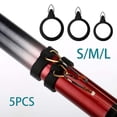 thumbnail image 2 of 5PCS Elastic Fishing Rod Hook Keeper Fly Pole Rubber Rings Metal Holders S/M/L, 2 of 3