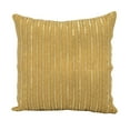 thumbnail image 4 of Michael Amini Beaded Stripes Gold Throw Pillow, 4 of 5