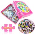 thumbnail image 3 of LOVESTOWN Donut Puzzles, 1000 Piece Round Jigsaw Puzzles Paper Jigsaw Puzzles Large Puzzle Game for Kids Educational Intelligent Adult Decompressing Fun Family Game - -, 3 of 7