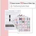 thumbnail image 5 of Mr. Pen- Bible Tabs, 120 Pcs, Laminated Bible Tabs with Floral Design, 5 of 9
