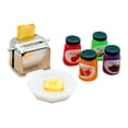thumbnail image 3 of Accesorios de cocina para casa de muñecas, comida en miniatura, escena de comida, mermeladas, juguete para juego de imitación, 3 of 7