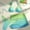 #276-Green, variant on Haivin Women's Gradient Bikini Swimsuit Set, Three-Piece with Adjustable Ties for Beach and Vacation