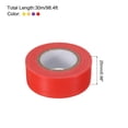thumbnail image 2 of Flagging Tape 25mm x 30m/98.4ft Marking Tape Non-Adhesive 4Pcs, 2 of 5