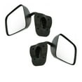 thumbnail image 3 of For 94-97 B-Series Full Size Van Rear View Mirror Manual Fold 6x9 Glass PAIR SET, 3 of 5
