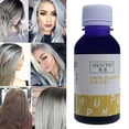 thumbnail image 6 of CondFun 100ml Hair Shampoo Brightens Purple Blonde Platinum Silver Gray or White Anti Yellow Hair Shampoo Hair Care, 6 of 7
