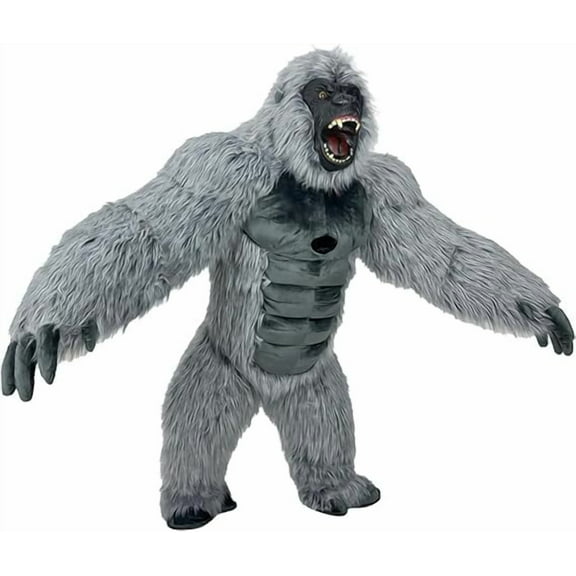 Giant 8.2ft Inflatable Gorilla Costume Blow up King Kong Costume Gorilla Mascot Funny Halloween Party Suit