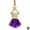 Purple, variant on Vehicle Essential Oil Diffuser Pendant, Glass Air Freshener, Stress Reducing, Assorted Colors