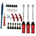 thumbnail image 2 of koolsoo Auto Motorbike Tire Changing Spoons Tool Set Accessories with Rim Protection 27Pcs, 2 of 8