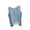 #410 Light Blue, variant on Felirenzacia Women's Cotton Unhemmed Button Front Tank, Wide Strap Round Neck Comfy Seamless Tank,Pink,Free Size