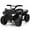 Black, variant on Infans 6V Kids ATV Quad Electric Ride On Car Toy Toddler w/LED Light&MP3 Rose