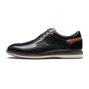 Bruno Marc Mens Casual Round Toe Classic Lace-up Oxford Shoes Wide Fit
