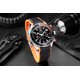 thumbnail image 4 of Reloj mecánico automático luminoso con correa de caucho y lona multifuncional para hombre, 4 of 6