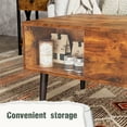thumbnail image 3 of Gianna 39.4"Lx19.6"Wx17.4"H Wood Lift Top Coffee Table with Hidden Compartment and Adjustable Storage Shelf, 3 of 7