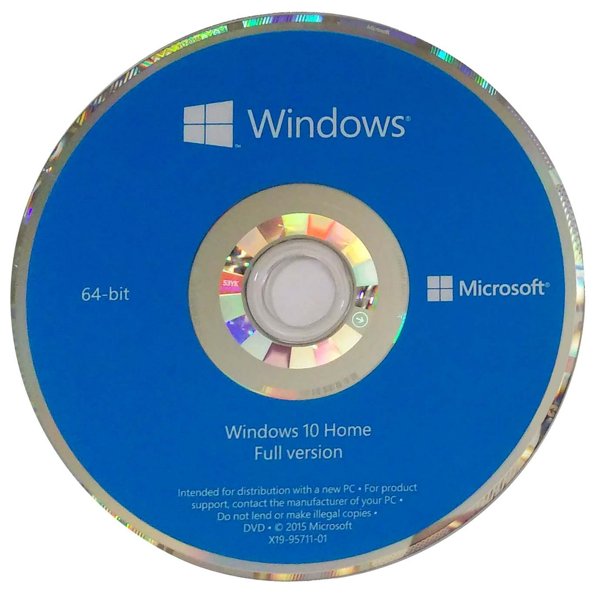 Windows 10 Home 64 Key License, NO DVD - Walmart.ca