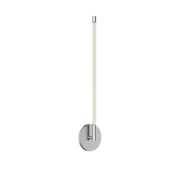 WS74122-CH-Kuzco Lighting-Motif - 8W LED Wall Sconce-22.5 Inches Tall and 0.75 Inches Wide-Chrome Finish