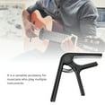 thumbnail image 3 of Universal Guitar Capo Clip Clamp, Non Slip Point, Great Protection, Versatile For Acoustic And Electric Guitars, Ukuleles, And Mandolins, 3 of 8