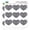 Opaque, variant on I Lava You Long Time Love Volcano Erupting Funny Humor Heart Shaped Planner Calendar Scrapbook Craft Stickers