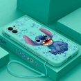 thumbnail image 2 of Disney Stitch-funda de silicona con cordón para teléfono móvil, carcasa para iPhone 15, 14, 13, 12, 11 Pro Max, Mini, X, XR, XS MAX, SE20, 8, 7 Plus, 6, 6S Plus, 2 of 4