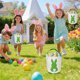 thumbnail image 1 of Bolsa de tela con diseño de conejo de Pascua para niños | Cesta de lona para la búsqueda de huevos de Pascua | Diseño de conejo colorido para dulces y aperitivos | Bolsa de regalo navideña plegable, 1 of 6